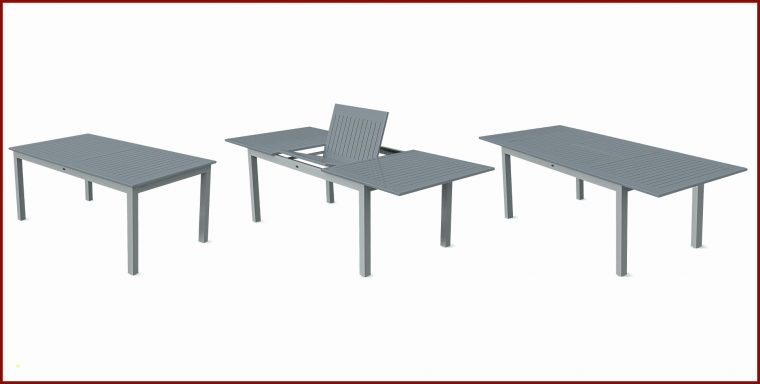 Table Et Chaise De Jardin Aluminium Génial Salon De Jardin … pour Table Jardin Aluminium Avec Rallonge
