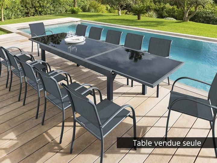 Table Extensible Hespéride Pour Jardin Et Terrasse À Petit Prix dedans Table Jardin Hesperide