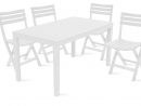 Table Jardin Plastique Et Chaises Pliantes dedans Table Et Chaise De Jardin En Plastique