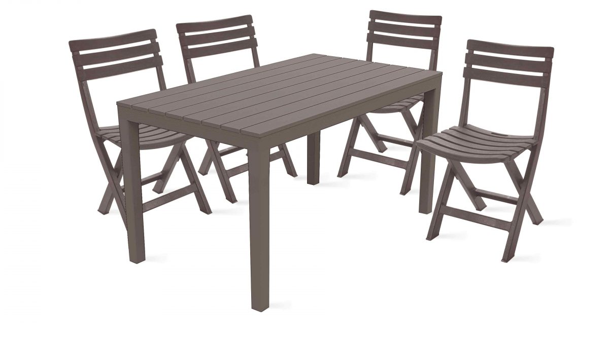 Table Jardin Plastique Et Chaises Pliantes tout Table Et Chaise De Jardin Pas Cher En Plastique
