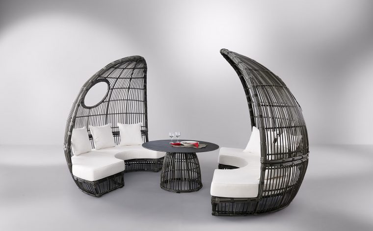Table Symi Cocoon – Mobika Garden concernant Table Et Chaise De Jardin Design