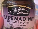 Tapenade Olives Noir - Les Jardins De St Benoît - 190G serapportantà Les Jardins De Saint Benoit