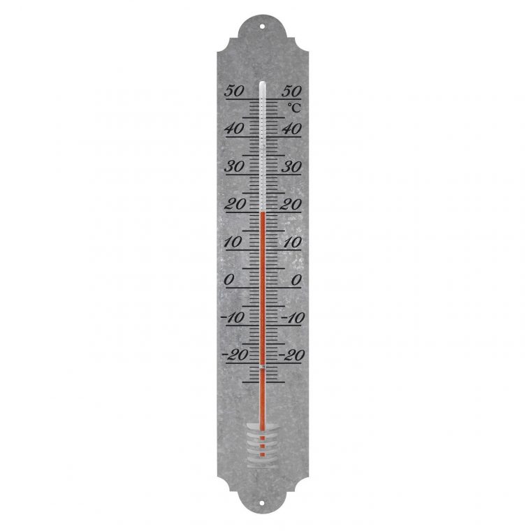 Thermomètre Analogique Dextérieur En Plastique Xclou … tout Thermometre De Jardin