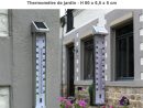 Thermomètre De Jardin Kelvin Solar 2 - H 80 X 6,5 X 5 Cm pour Thermometre De Jardin