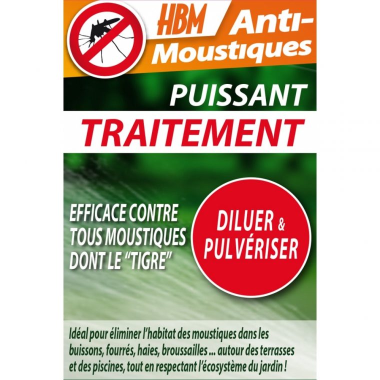 Traitement Anti-Moustiques 100 Ml (15 Ml Offerts) encequiconcerne Insecticide Moustique Jardin