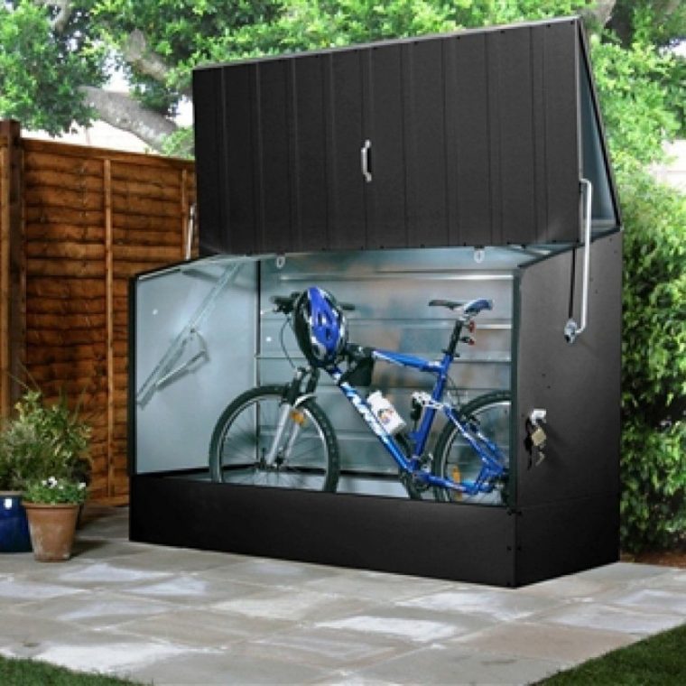 Trimetals Bicycle Store | Biking | Bicycle Storage Shed … tout Trimetals Abri Jardin