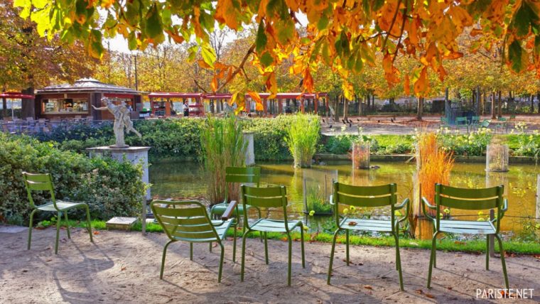 Tuileries Bahçesi – Jardin Des Tuileries – Pariste serapportantà Bache Verte Jardin