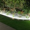 Tuto : Comment Poser Une Bordure De Jardin Aluminium Avec Eclairage Led  Integre- Apanages pour Bordure De Jardin En Acier Galvanisé