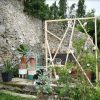 Tuto : Réalisez Un Claustra Design En Bois Dans Votre Jardin ... tout Cloison Jardin