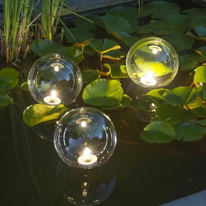 Ubbink Boules Lumineuses Multibright Float 3 Led Lampe De … avec Boules Lumineuses Jardin