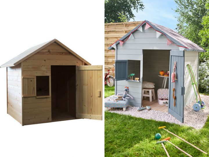 Une Cabane En Bois Pour Enfant À Prix Doux | Abri De Jardin … avec Maison De Jardin Enfant Pas Cher