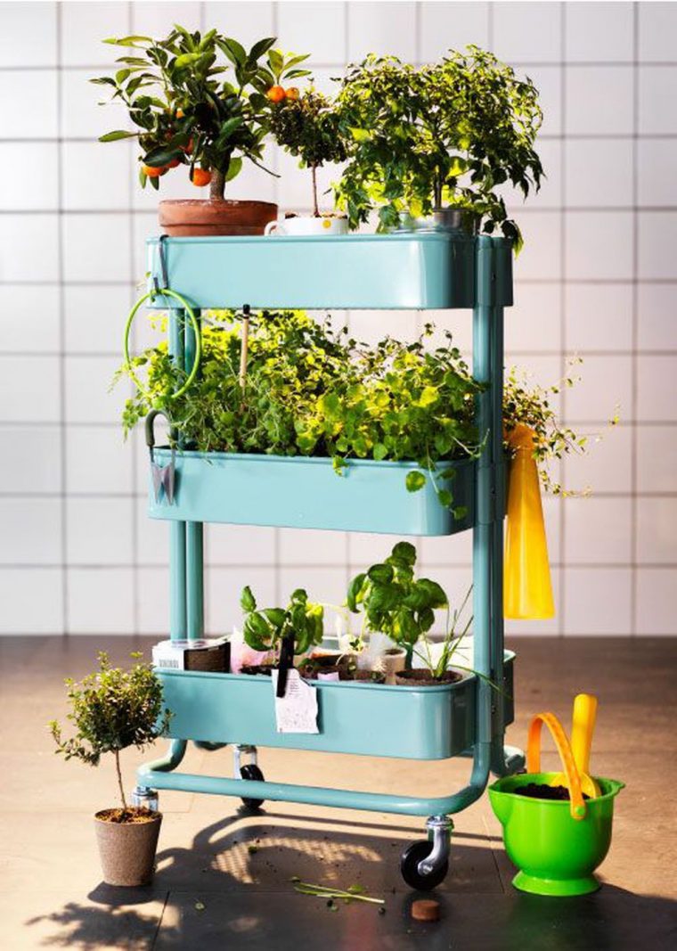 Urban Gardening: Best Tips And Products For Small Spaces … tout Desserte Jardin Ikea