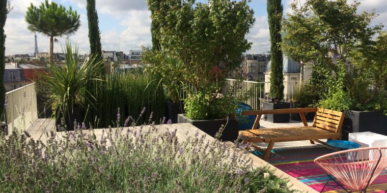 Urban-Green – Un Jardin À Vos Fenêtres, Paysagiste Paris à Terrase De Jardin