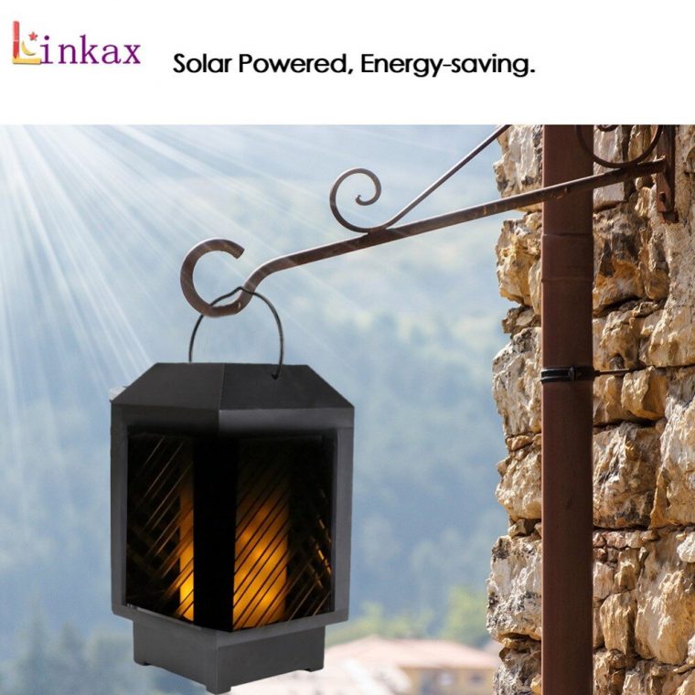 Us $15.25 42% Off|Ip65 Solar Lights Dancing Flames Led Outdoor Flickering  Torches Lantern Waterproof For Garden Patio Yard Pool Decoration-In Solar  … pour Torches De Jardin