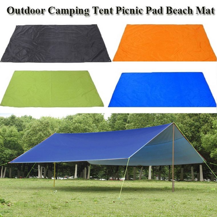 Us $8.5 15% Off|Beach Sun Shelter Tarp Waterproof Tent Shade Ultralight Uv  Garden Awning Canopy Sunshade Outdoor Camping Hammock Rain Fly|Sun Shelter|  … serapportantà Abri De Jardin Super U