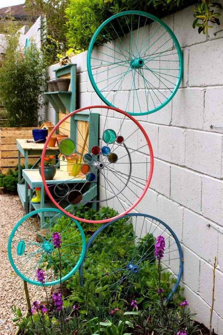 Vélo Déco Jardin En 20 Idées À Copier De Toute Urgence … à Velo Deco Jardin
