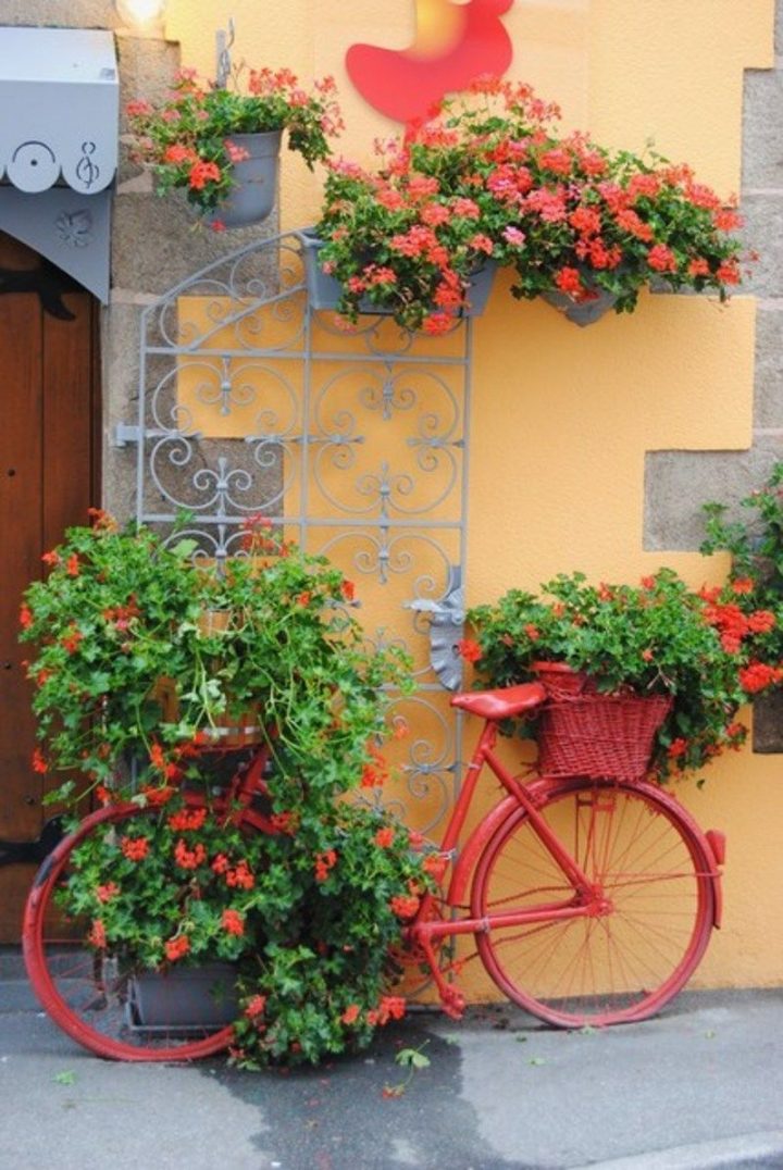 Vélos Fleuris pour Velo Deco Jardin