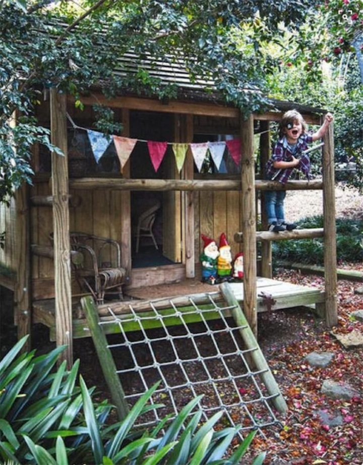 Voici 15 Magnifiques Maisons Pour Enfants! Des Cabanes Dans … avec Cabane De Jardin Pour Enfants