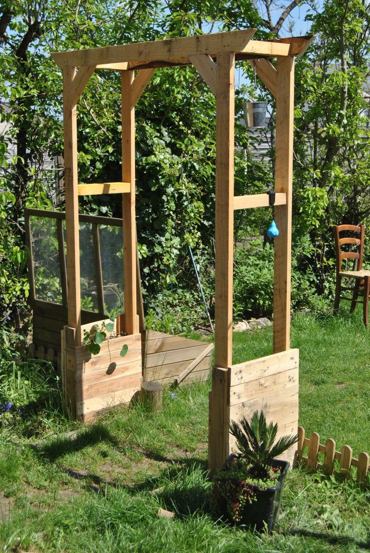 Votre Magazine Pour Le Bricolage Et Le Jardinage | Arche … avec Portillon De Jardin En Bois