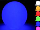 Waterproof And Wireless Luminous Ball With Solar Panel - Sun pour Sphere Lumineuse Jardin
