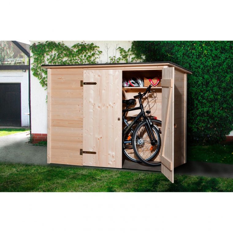 Weka Fahrrad-Box 205 Cm X 84 Cm | Abri Vélo, Abri De Jardin … avec Abri De Jardin Hornbach