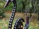 Welding Chain Art #weldingart | Sculpture Animaux, Soudure ... serapportantà Animaux Fer Forgé Jardin