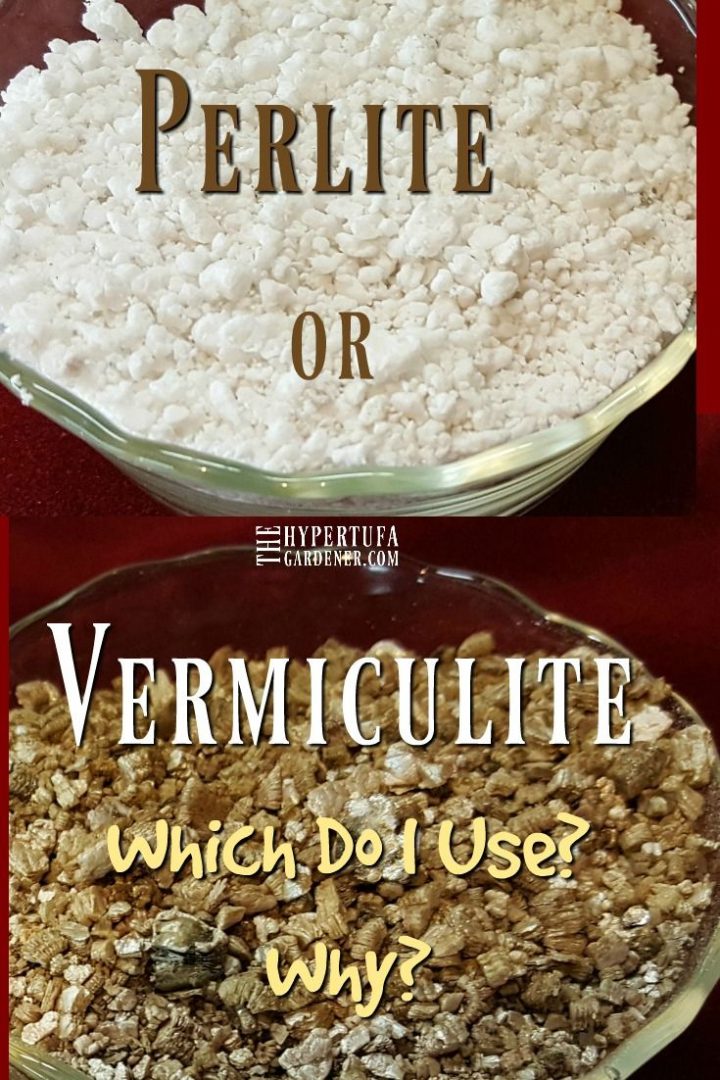 What's It Gonna Be? Vermiculite Or Perlite For Hypertufa … intérieur Vermiculite Jardin