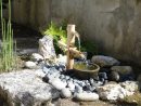 Zénitude Au Jardin » Shishi Odoshi – Fontaine En Bambou encequiconcerne Installation Fontaine De Jardin