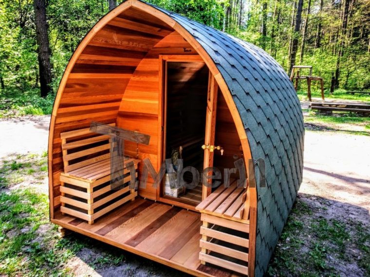 Zewnętrzne Sauny | Sauny Ogrodowe | Drewniane Sauny … concernant Sauna De Jardin En Bois