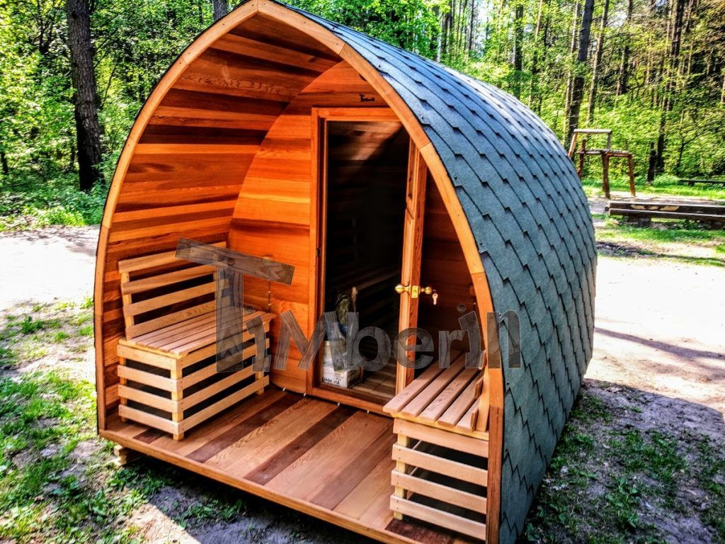 Zewnętrzne Sauny | Sauny Ogrodowe | Drewniane Sauny ... concernant Sauna De Jardin En Bois