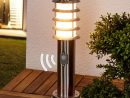 1 Lampe,à E27, A++ Lampe Jardin En Gris En Inox Moderne ... avec Lampe Pour Jardin Exterieur