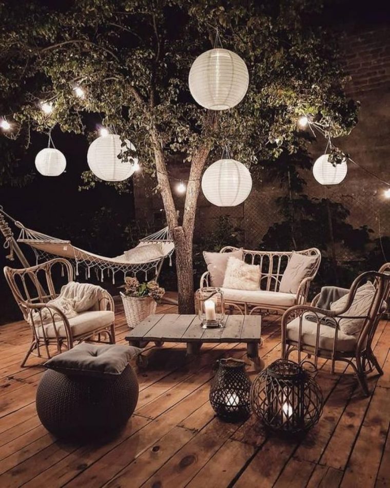 25 Inspirations Pinterest Pour Aménager Une Superbe Terrasse … destiné Deco Design Jardin Terrasse