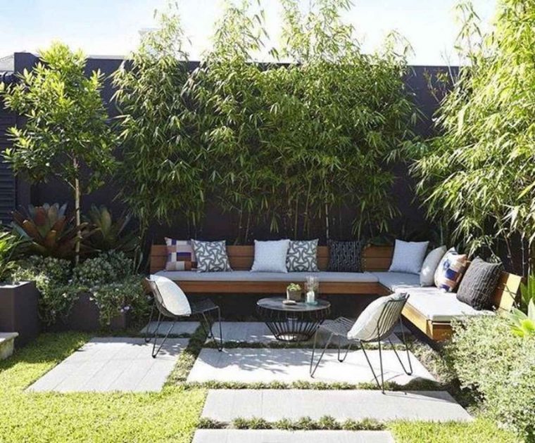 95 Small Courtyard Garden With Seating Area Design Ideas … pour Deco Design Jardin Terrasse