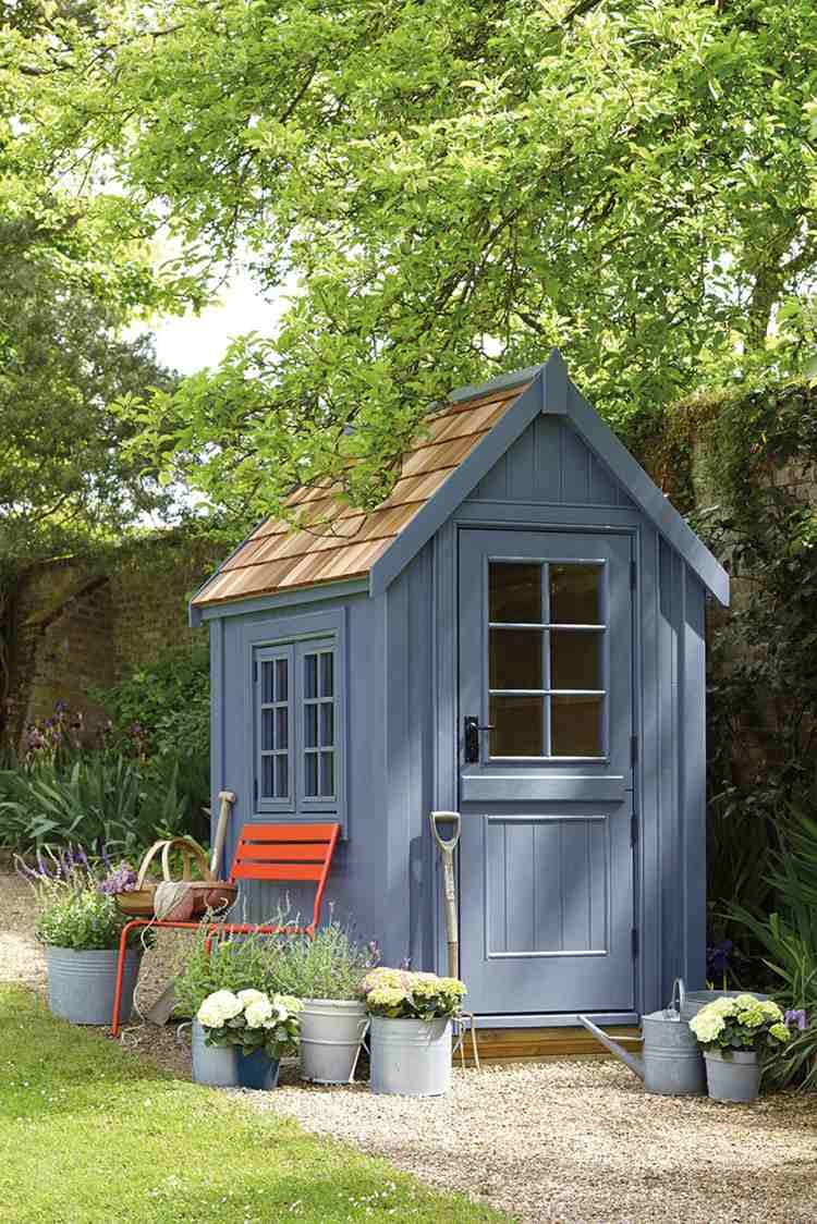Abri De Jardin -23 Idées Pour Mieux Utiliser Votre Cabane … avec Peindre Abri De Jardin