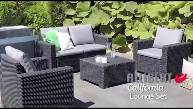 Allibert California Lounge Set – Single Seater – Assembly Video concernant Allibert California