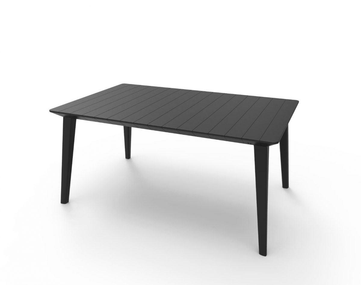 Allibert Lima 160 Table Graphite - Allibert encequiconcerne Table Allibert