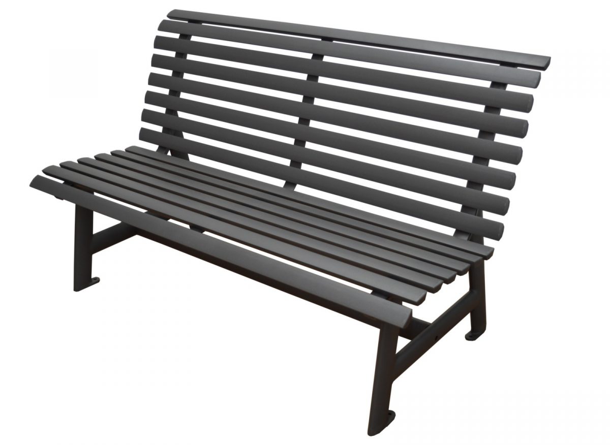 Banc Square concernant Banc De Jardin Aluminium