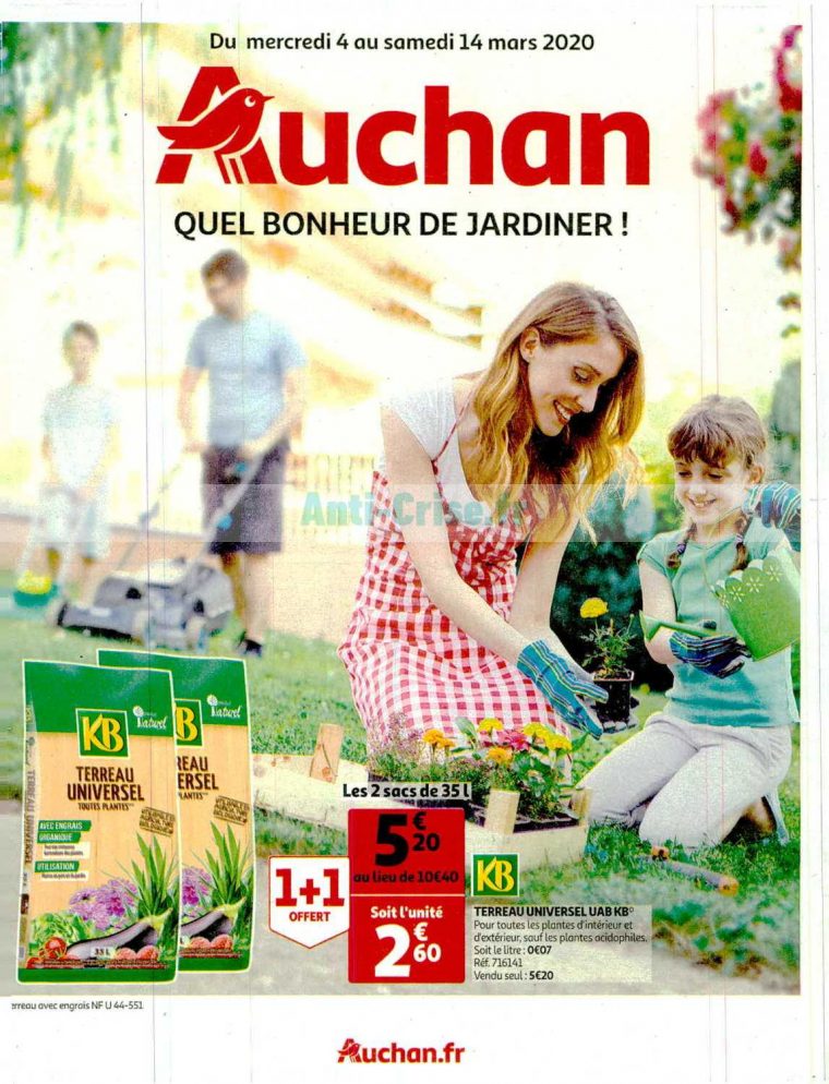 Catalogue Auchan Du 04 Au 14 Mars 2020 (Jardin) – Catalogues … à Salon De Jardin Auchan 2020