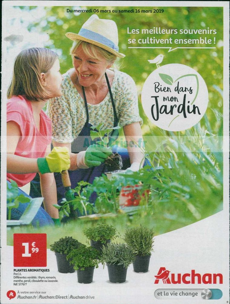 Catalogue Auchan Du 06 Au 16 Mars 2019 (Jardin) – Catalogues … intérieur Auchan Jardin