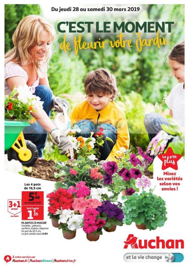 Catalogue Auchan Du 28 Au 30 Mars 2019 (Sud Jardin … encequiconcerne Auchan Jardin