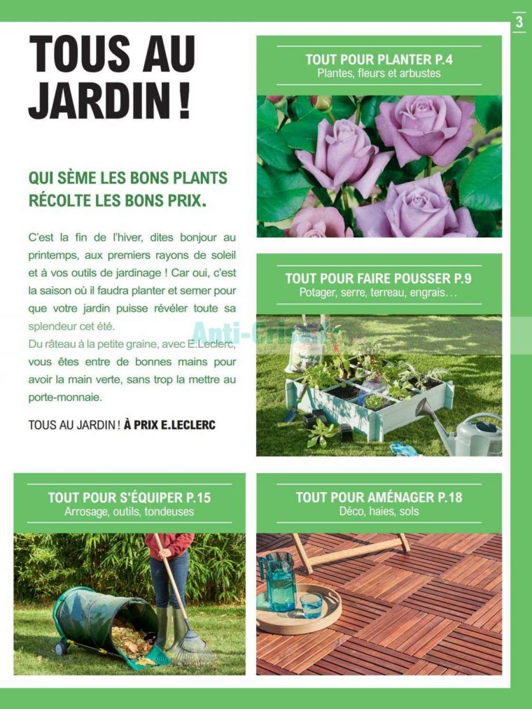 Catalogue Leclerc Du 11 Au 29 Février 2020 (Jardin … avec Serre Jardin Leclerc