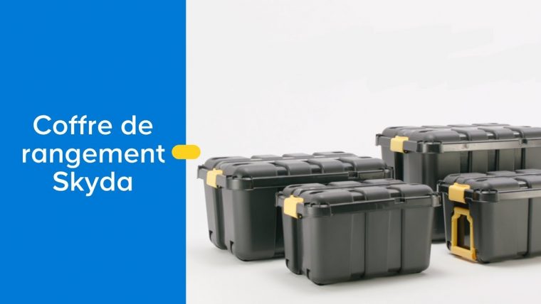 Coffre De Rangement En Plastique Skyda – Castorama pour Coffre De Rangement Exterieur Castorama