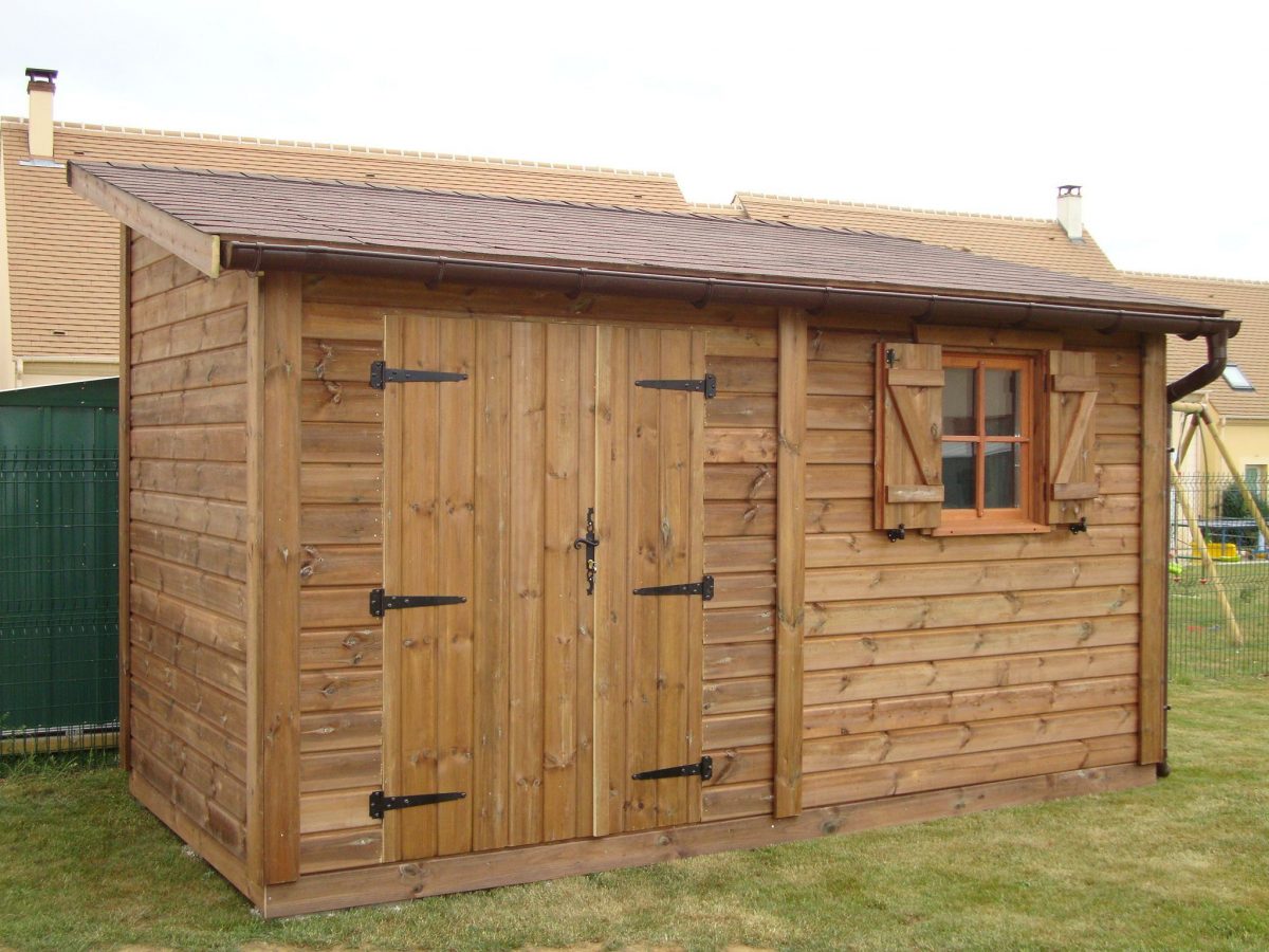 Comment Fabriquer Un Abri De Jardin En Bois Les Cabanes ... encequiconcerne Chalet De Jardin En Bois