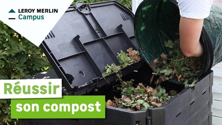 Comment Réussir Son Compost ? Leroy Merlin avec Leroy Merlin Incinérateur