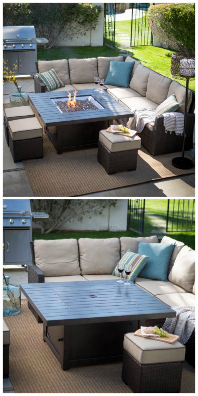 Could Go Well On The Loft Deck. The Table Is Pretty Cool … pour But Salon Jardin