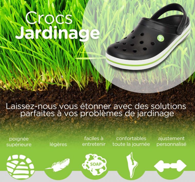 Crocs™ Chaussures De Jardinage | Sabots & Bottes De … à Chaussure Jardin