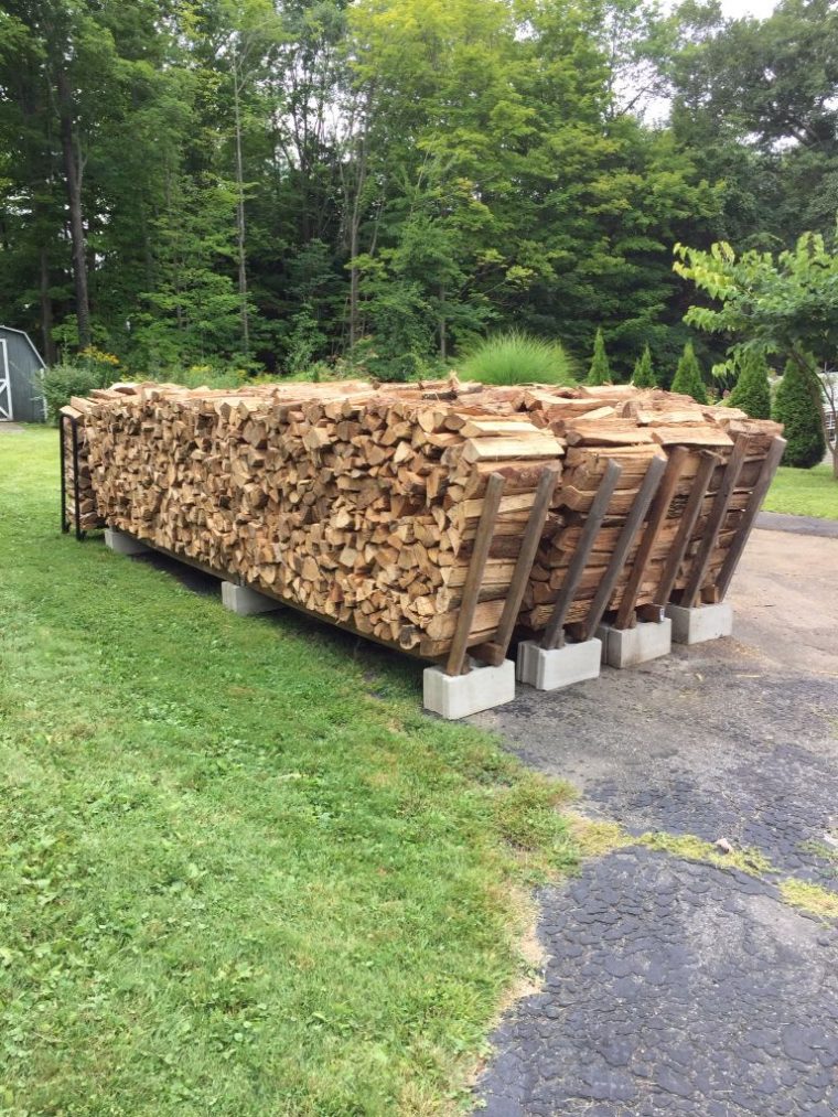 Diy Firewood Rack Ideas Will Help You To Keep The Piles Of … intérieur Hangar Jardin Bois