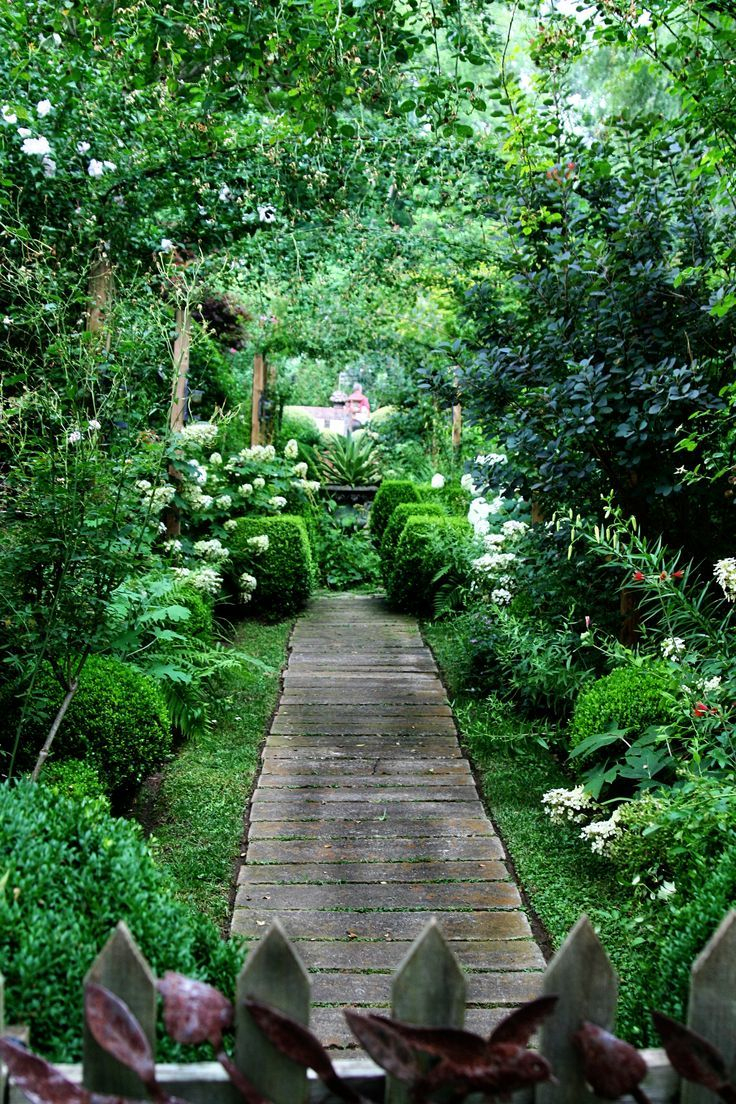 En Caillebotis | Bois | Jardins, Allées Jardin Et Jardin D'ombre à Caillebotis Jardin