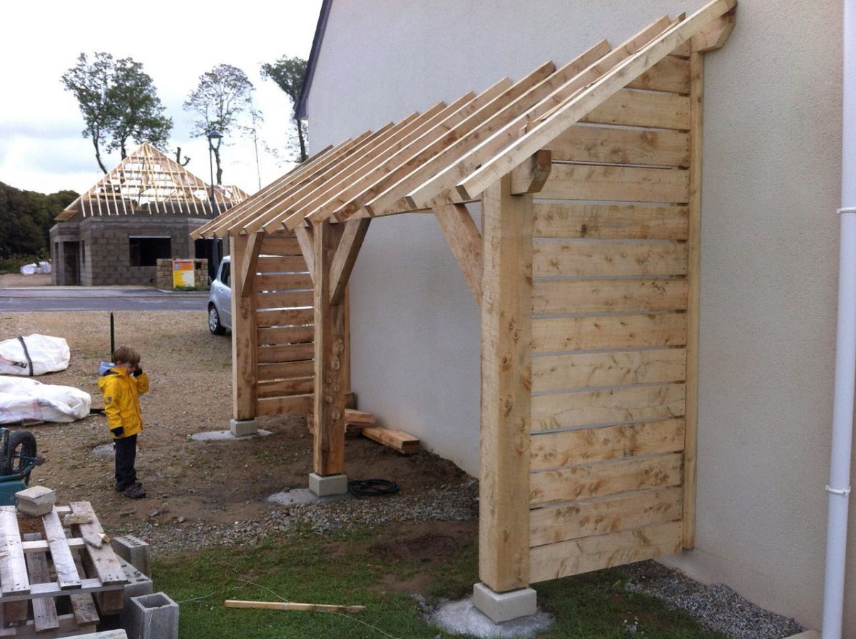 Épinglé Par Lee Sur Garden Ideas | Bois De Chauffage, Abri ... pour Construire Abri Bois