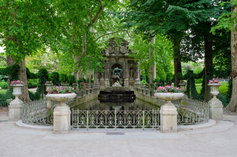 File:la Fontaine Médicis, Jardin Du Luxembourg, Paris 2013 … destiné Image Fontaine De Jardin